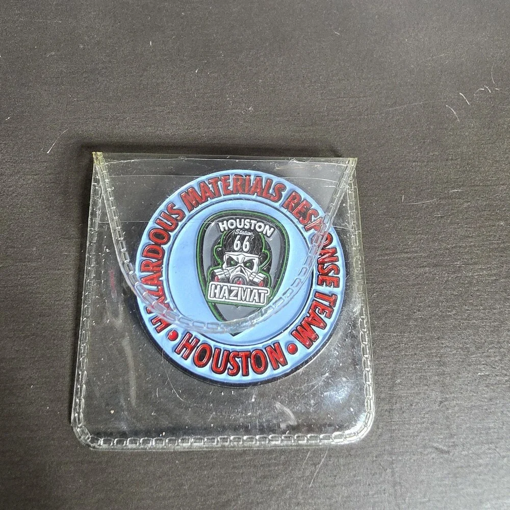 Houston Hazardous Materials Response Team Challenge Coin